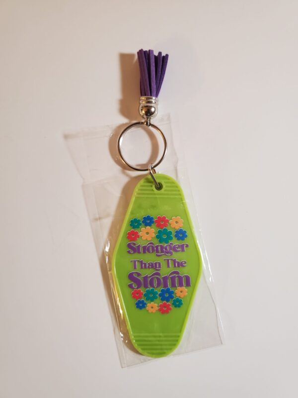 Personalized Motel Keychain