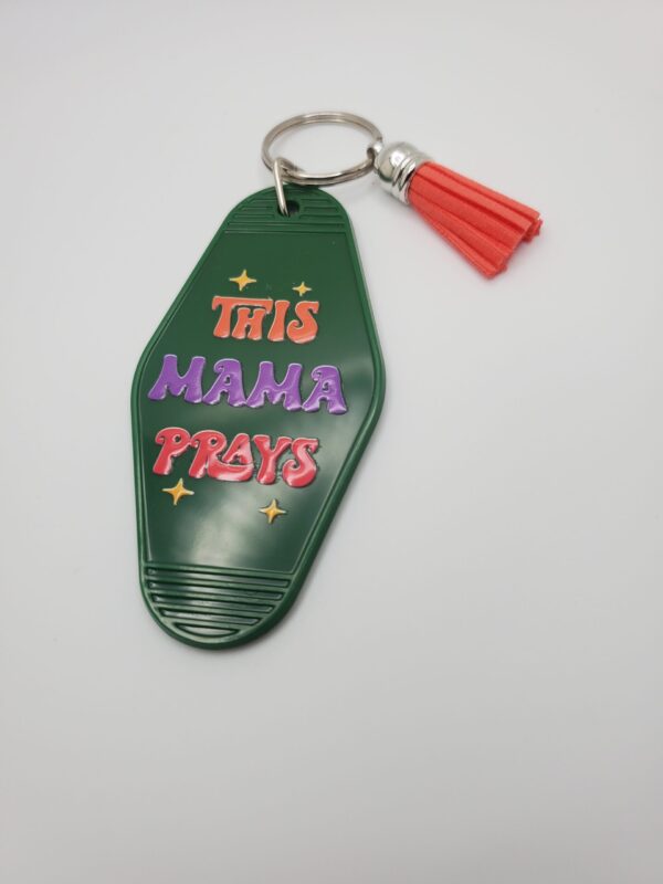 Personalized Motel Keychain
