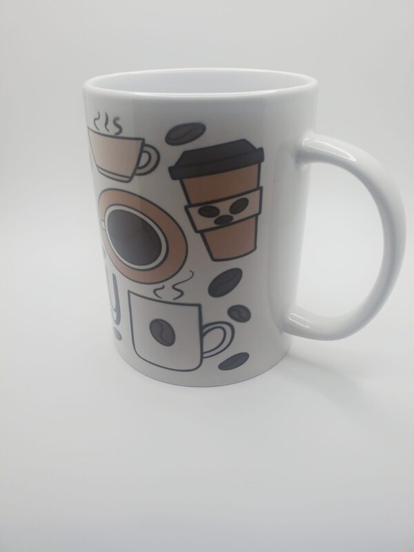 Drink Coffee Be Happy Mug/Personalized Mug/ - Image 3