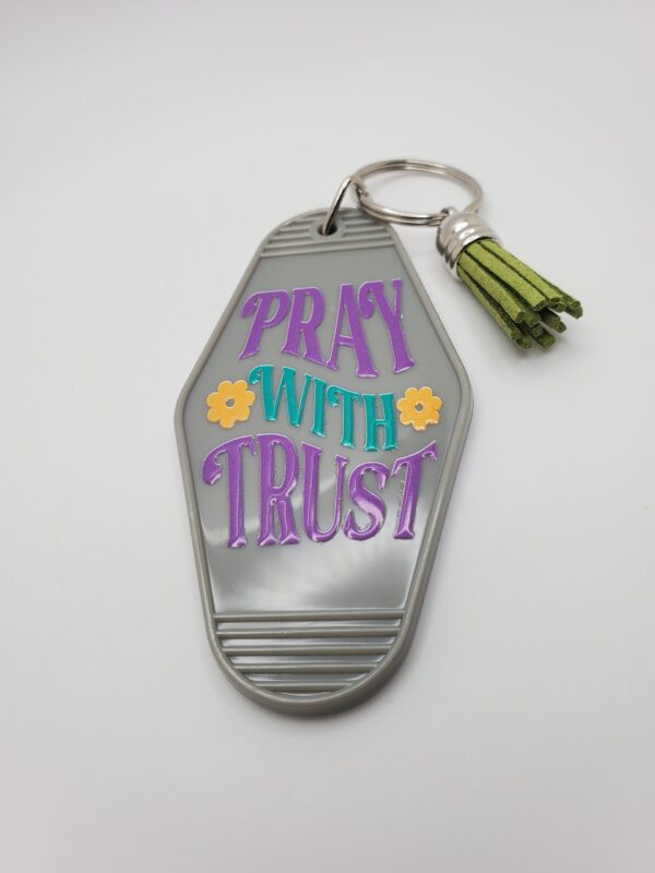 Personalized Motel Keychain