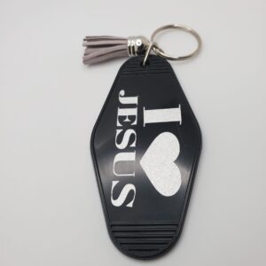 Personalized Motel Keychain