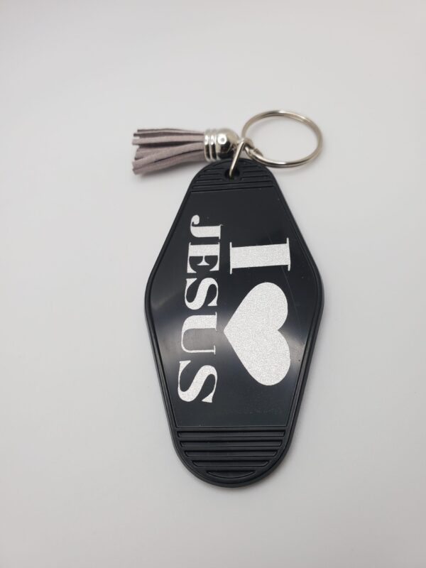 Personalized Motel Keychain