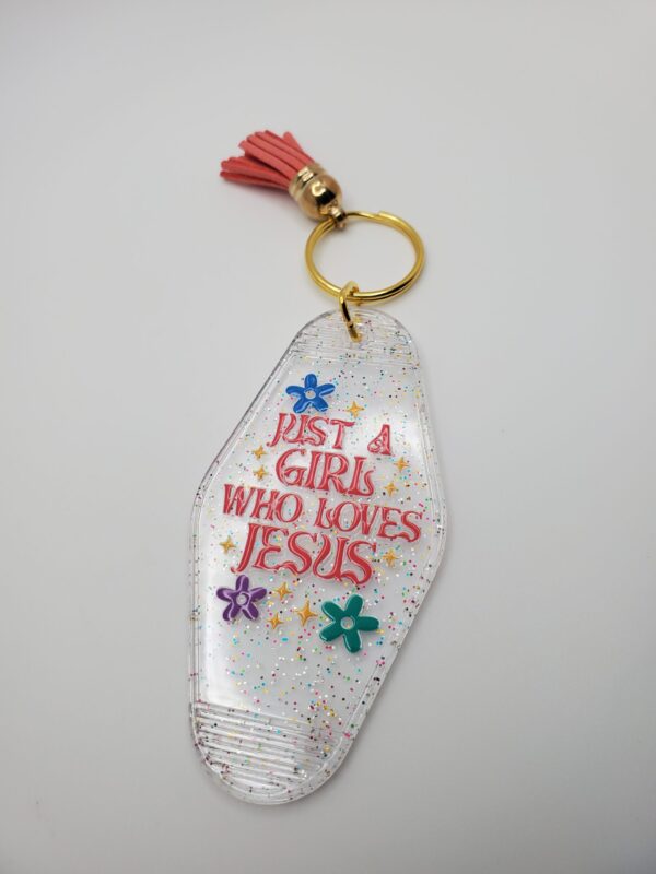 Personalized Motel Keychain