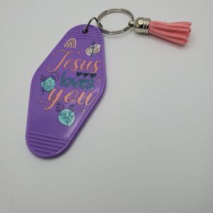 Personalized Motel Keychains