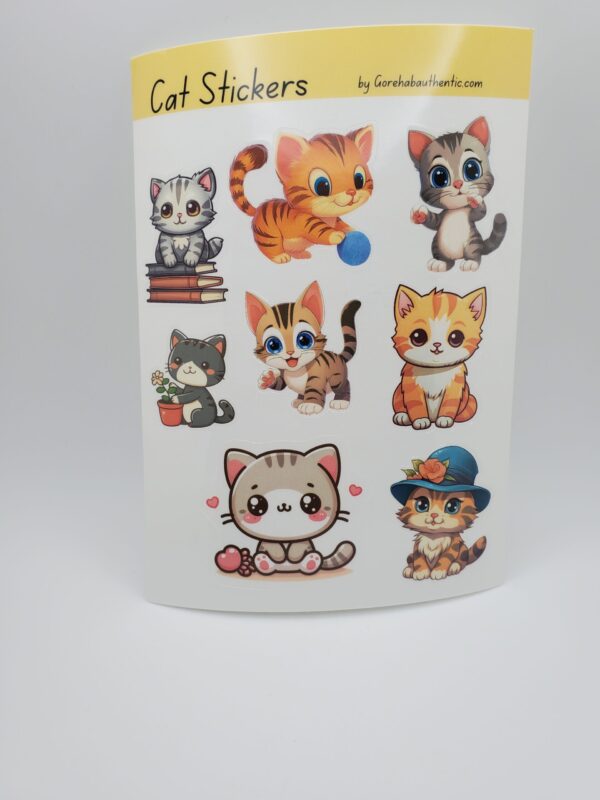 Premium Waterproof Vinyl Stickers & Laminate for Durable Custom Designs/Cats