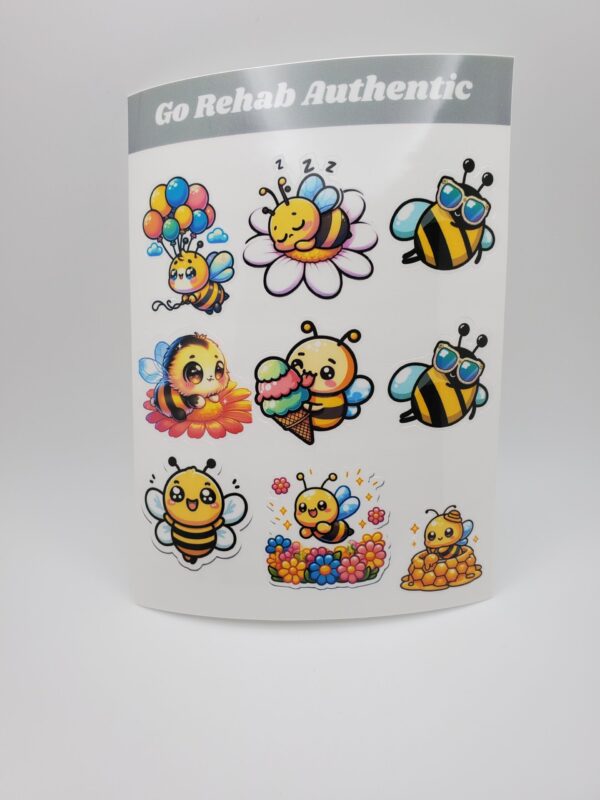 Premium Waterproof Vinyl Stickers & Laminate for Durable Custom Designs/Bees